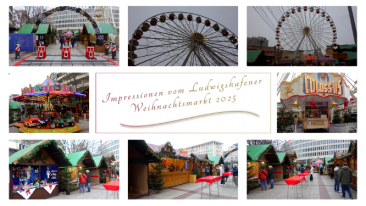 Impressionen vom Ludwigshafener Weihnachtsmarkt 2025 - Teil 1