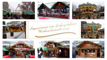 Impressionen vom Ludwigshafener Weihnachtsmarkt 2025 - Teil 3